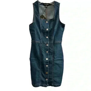 Parisian Works Denim Blue Dress